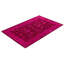 Overdyed One-of-a-Kind Rectangle 4' X 6'2" Hand Knotted Area Rug