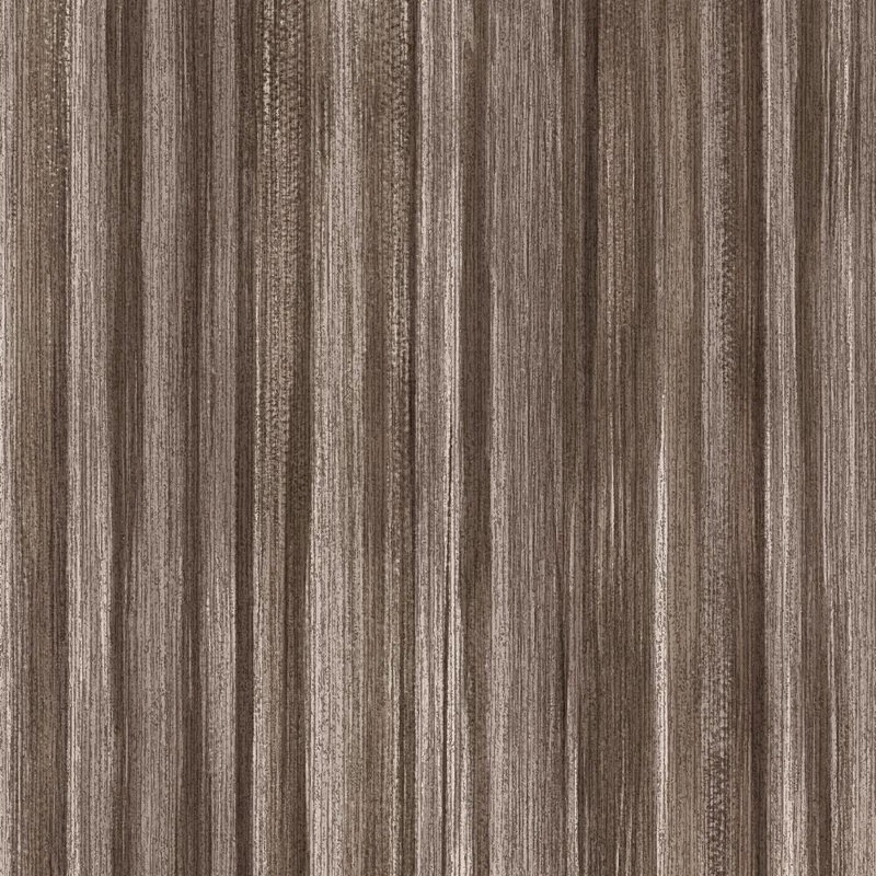 Abigail Ahern Fibre Stripe 10m x 52cm Textured Matte Wallpaper Roll, Brown