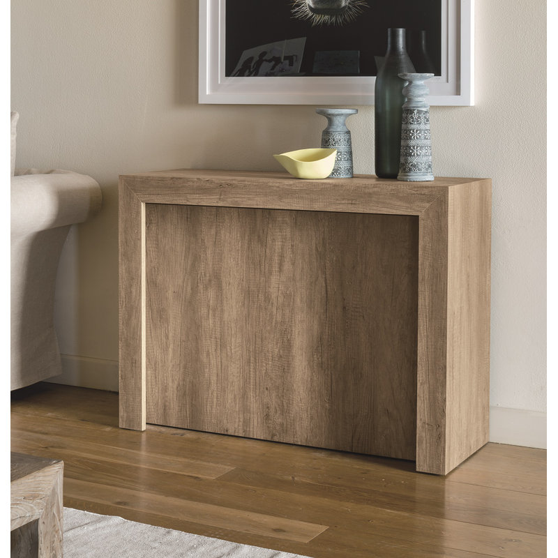 Mcdonell Extendable Dining Table, Brown, 77cm H x 299cm L x 100cm D