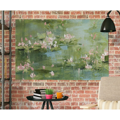«Celadon Waterlilies I», reproduction