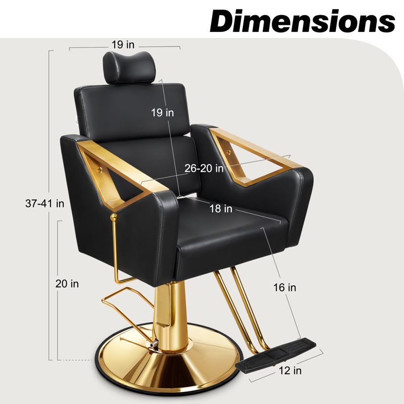 Fauteuil de massage ergonomique en similicuir, Noir