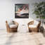 Pouf carré / extérieur Benny Syros Fog-1344187187