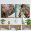 «Paint Splash Elephant», ensemble de 2 impressions sur toile-1699897488-1699897495