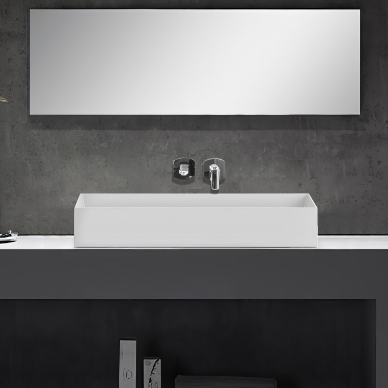 Britannia 31.37" x 16" Large Rectangular Above Mount Basin
