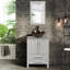 Ensemble de meuble-lavabo simple 24 po avec miroir Bryan
