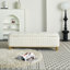 Banc de rangement rembourré avec grand rangement caché-616967703
