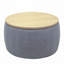 Repose-pieds rond avec rangement-263930614
