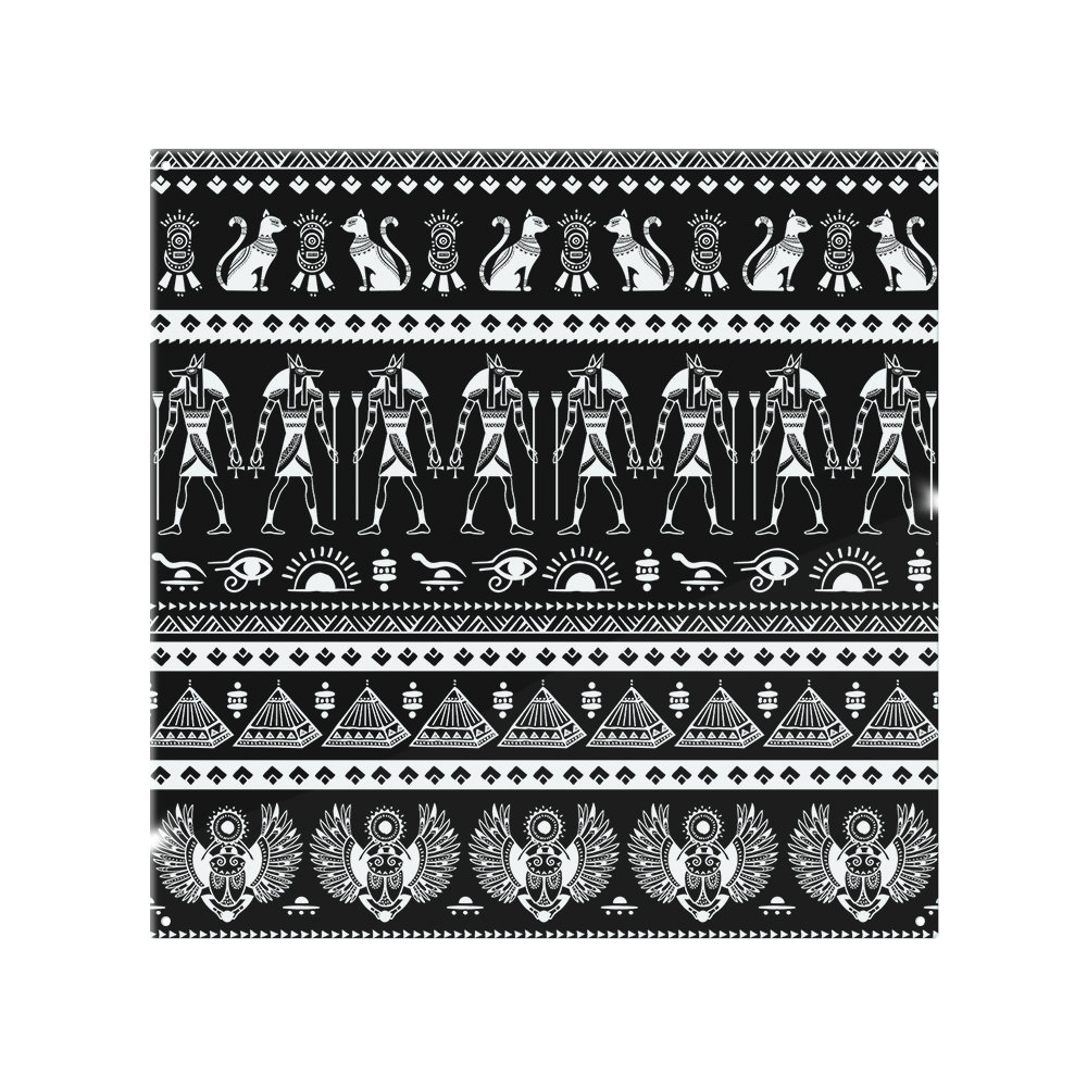 Heiroglyphs On Splash Back