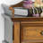 Brown Solid Wood Shoe Storage Bench