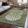 Premium Machine Washable Cerrito Olive Rug
