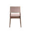 Chaise d'appoint en velours côtelé et finition noyer Seda (ensemble de 2)-441662942