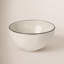 Stacked Organic Handmade Stoneware Cereal Bowl-512817967