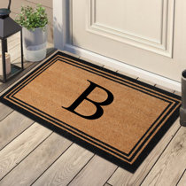 Alleyn Non-Slip Striped Outdoor Doormat