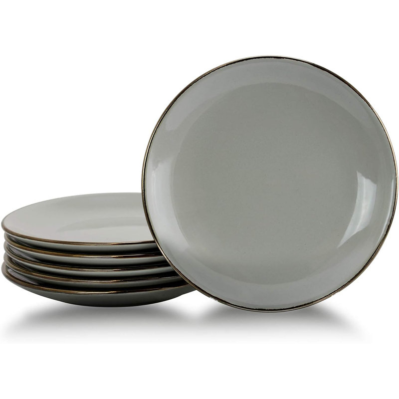 Tarrago Stoneware Dinnerware Set 6 Piece - Service for 6