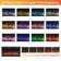 36" 3-Sided Glass Electric Fireplace, Wall Mounted and Recessed with Thermostat, 12-Color Flame, Adjustable Brightness, Remote Control with Timer, 1400W