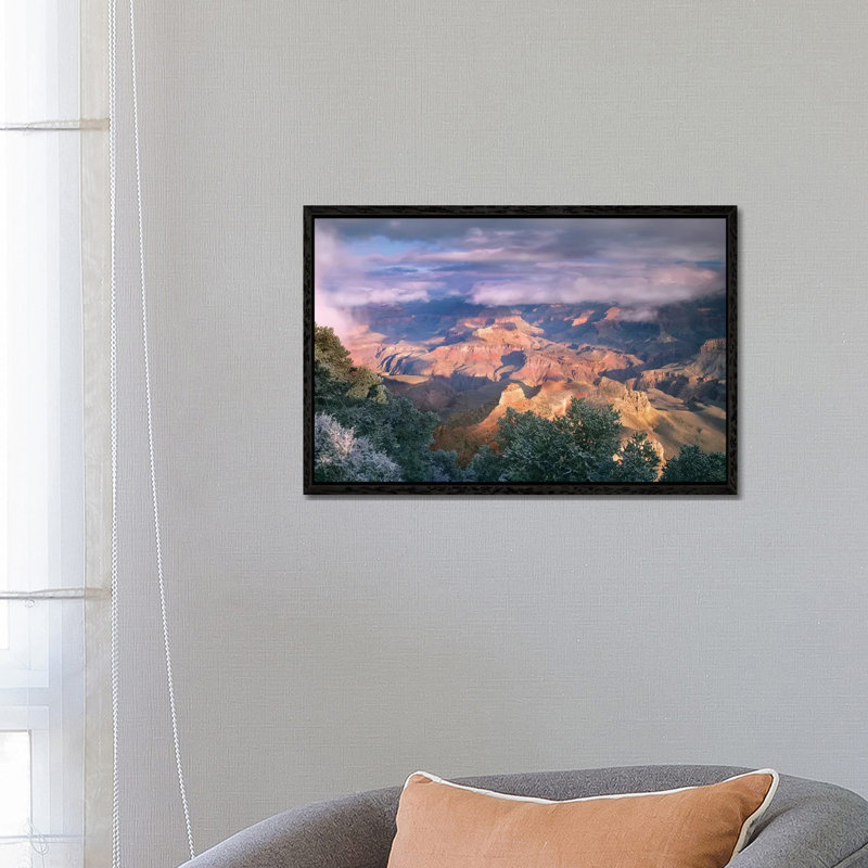 Clearing Skies Over The South Rim, Grand Canyon National Park, Arizona 1 Piece Wall Art on Canvas, 66.04 cm H x 45.72 cm W