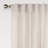 Linen Texture Double Ruffle Semi Sheer Back Tab Pair (2 Panels)-557778607-557778606
