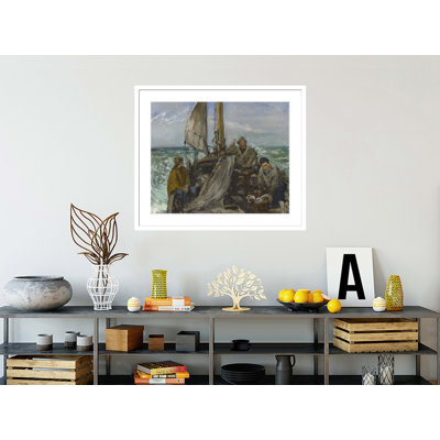 «The Toilers of the Sea» par Edward Manet, impression giclée sur cadre
