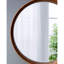 31,5 "miroir rond en bois de pin, miroir mural pour la salle de bain