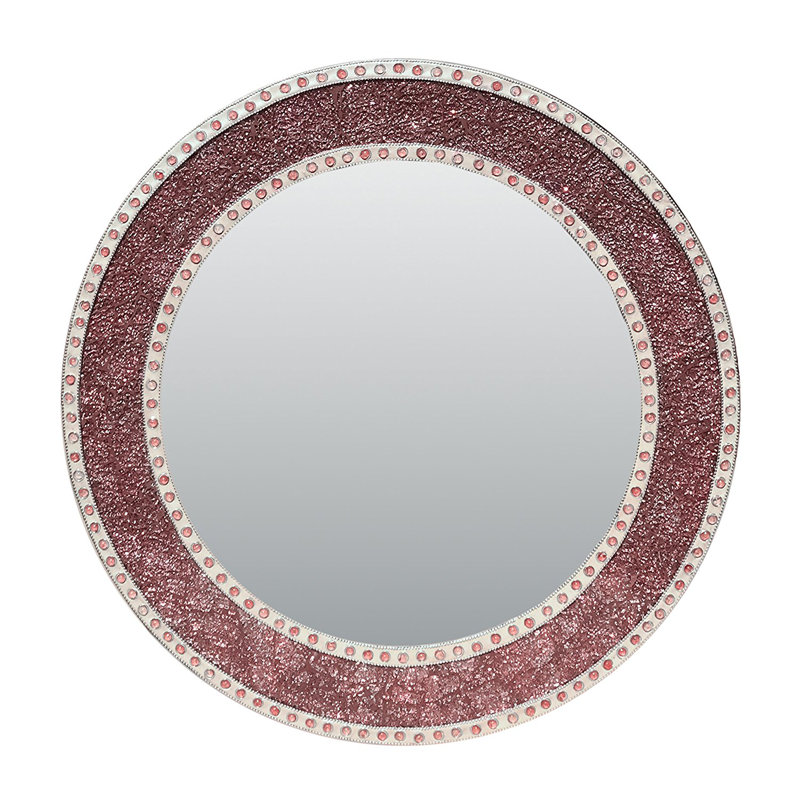 Miroir mural Cobberas, Or rose