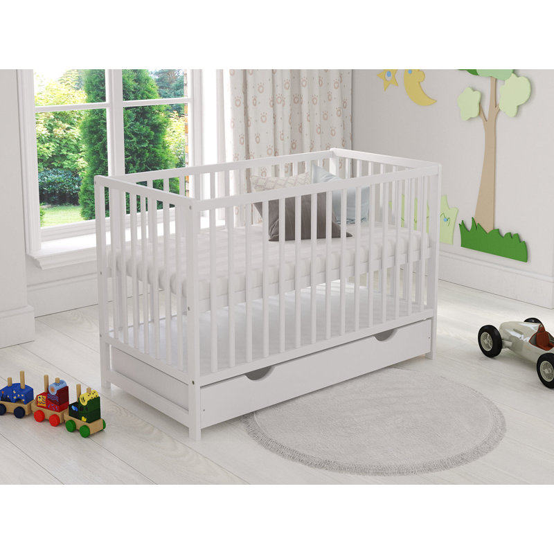 Krull Cot Bed, White