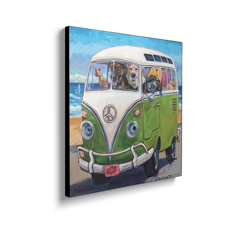 Reproduction d'art sur toile Steemplix - Hang Loose par CR Townsend