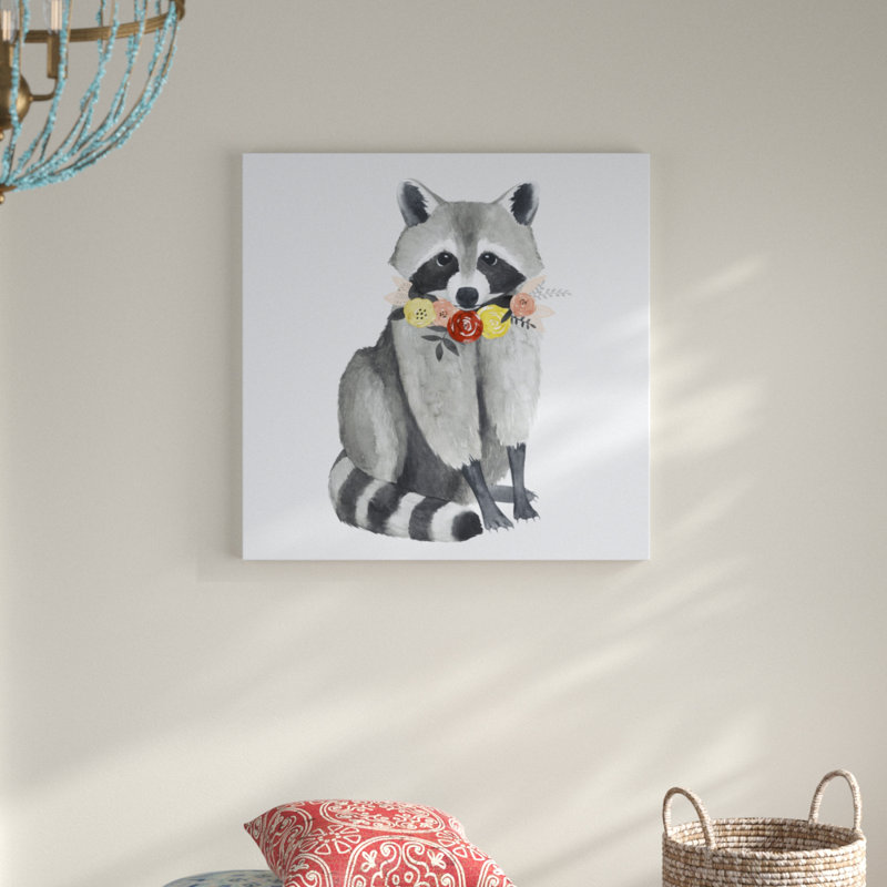 Flower Crown Forester III by Grace Popp - Wrapped Canvas Painting, 76cm H x 76cm W