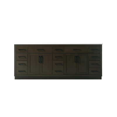 Meuble-lavabo double 84 po Ahner