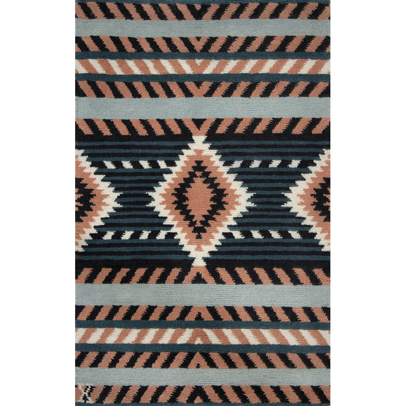 Mesa Handmade Wool Area Rug, Rectangle 5' x 7'