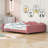 Wood Upholstered Daybed with Cloud-Shaped Backrest-1521390488-1513566559