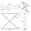 Mitton Table Leg