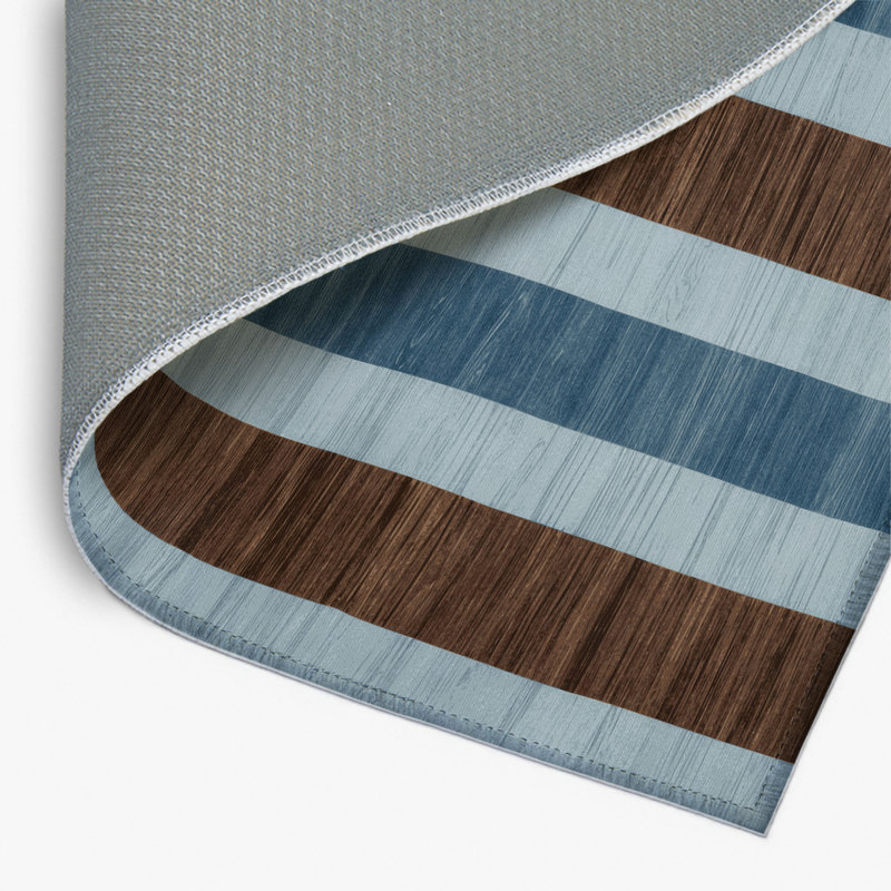 Tapis d'intérieur et d'extérieur à carreaux gris, Rectangulaire 8 pi x 10 pi