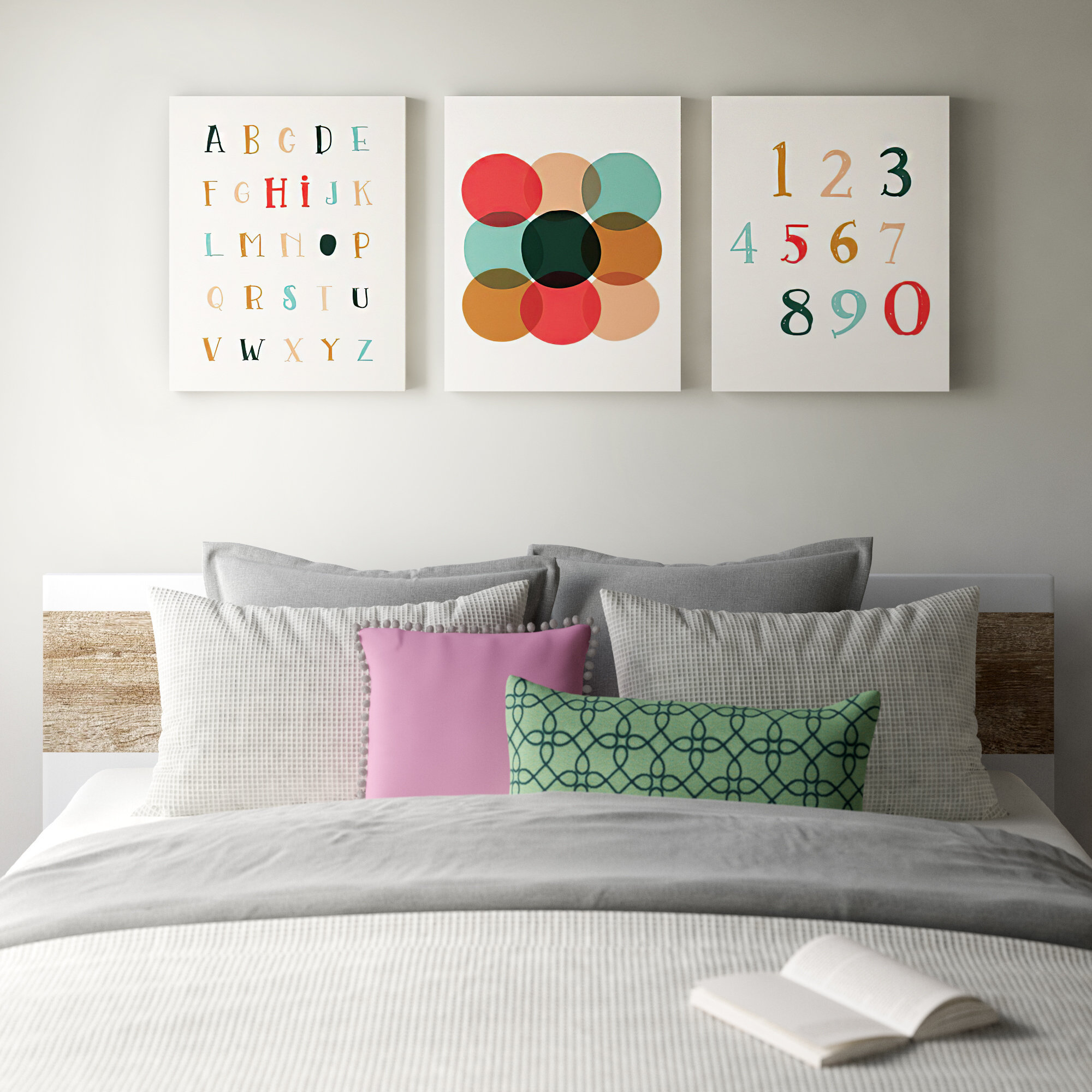 Alphabet Numbers 3 Piece Set