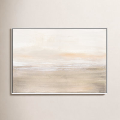 Willadeene Morning Calm - Floater Frame Painting on Canvas