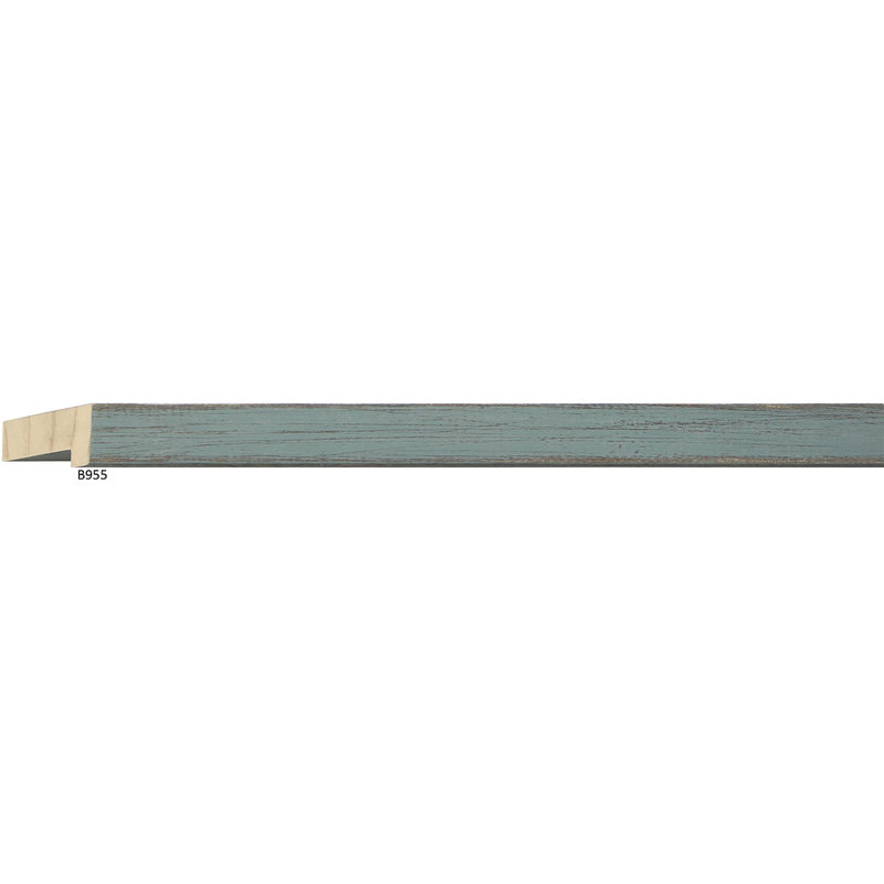 Natural Wood, 20.5" x 20.5", Gray/Mint