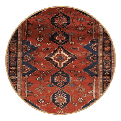 Tapis brun lavable à la machine