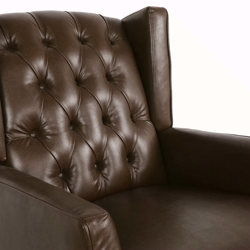 Chaise à bascule, Brun foncé