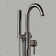 Single Handle Floor Mounted Freestanding Tub Faucet with Handshower