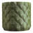 Syrie Modern Bohemian Indoor Ocean Wave Eco-Friendly 3D Printed Planters with Drainage (Set of 2)-763678839