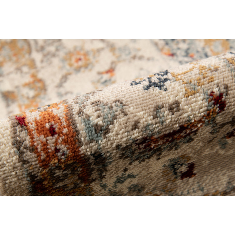Traditional Low-Pile Durable Performance Persian Area Rug, Rectangle 5'1" x 7'6"