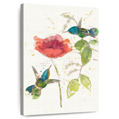 Fleur de colibri sarcelle Brampt