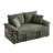 Compression Sofas With Storage, 58 Inch Chenille Modern Sleeper For Home