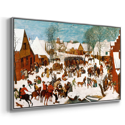 Massacre of the Innocents, c. 1565-1567-Pieter Bruegel the Elder-Framed Gallery Wrapped Canvas
