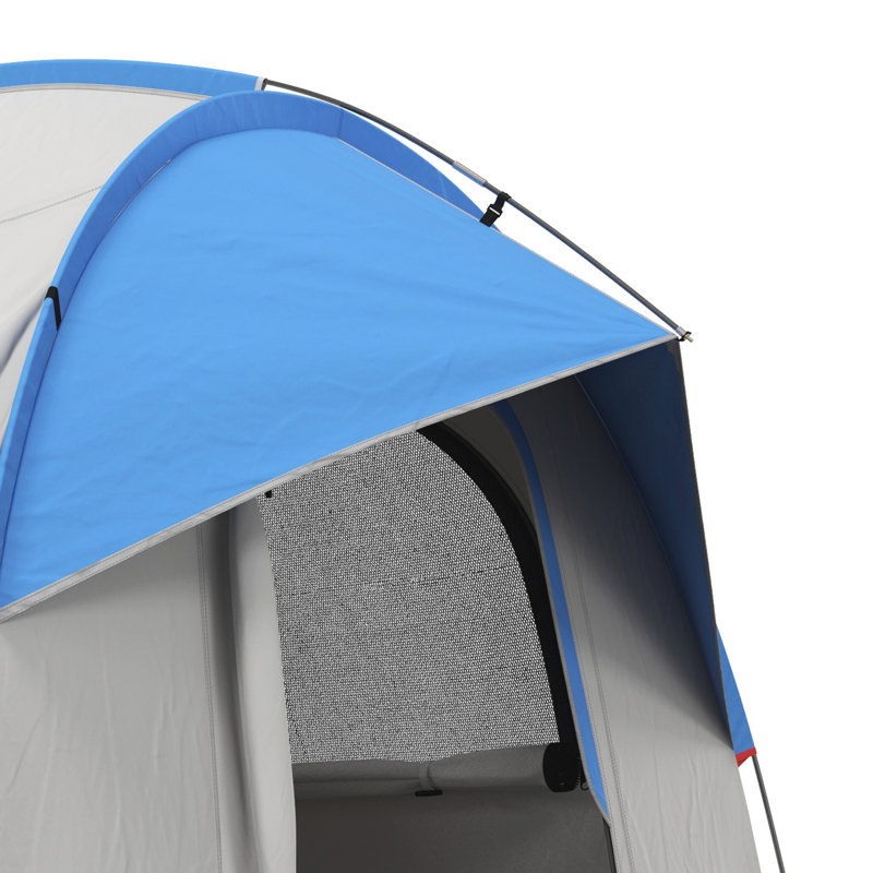 5 Person Tent, Blue/Gray