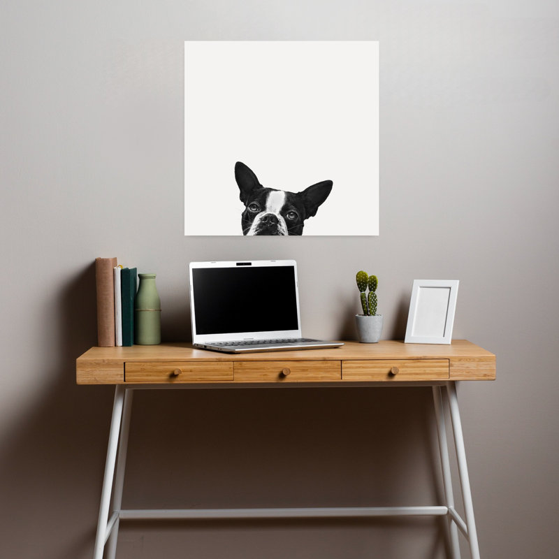 Loyauté, art contemporain pour chien, H 18 po x l 18 po