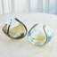 Duo bol - turquoise / beige
