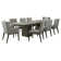 Linea 9 - Piece Extendable Dining Set