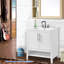Carramar 30'' Single Bathroom Vanity with Ceramic Top-1135895029