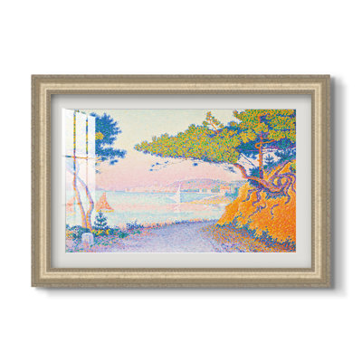 Golfe Juan, 1896-Paul Signac-Impression encadrée personnalisée