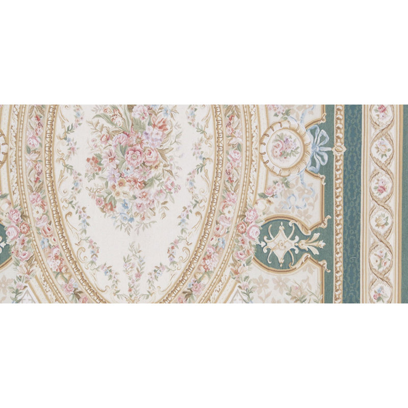 Aubusson One-of-a-Kind 9'8" X 14'1" Area Rug